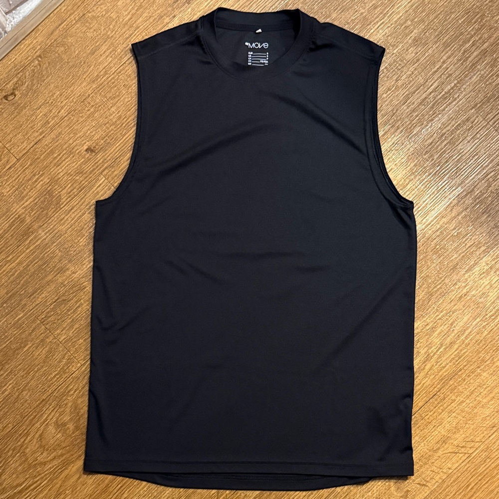 H&M Men's Black Performance Sleeveless Tank